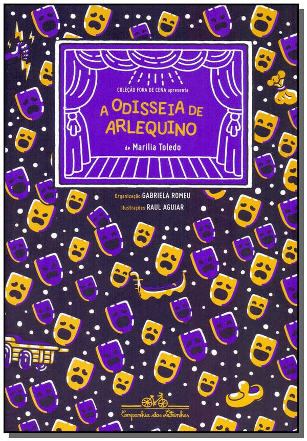 Capa do livro Odisseia de Arlequino, a, de Marilia Toledo