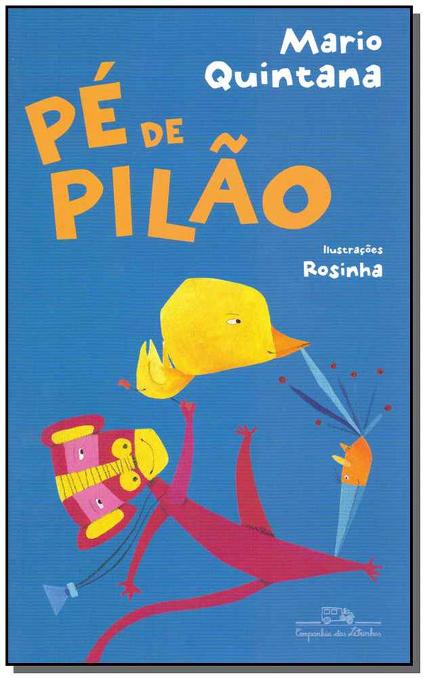 Capa do livro Pé de Pilão, de Mario Quintana