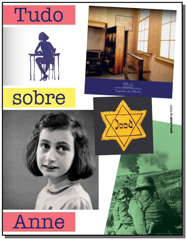 Capa do livro Tudo sobre Anne, de Menno Metselaar