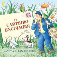 Capa do livro O Carteiro Encolheu!, de Janet / Ahlberg, Allan Ahlberg