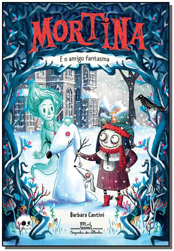 Capa do livro Mortina e o Amigo Fantasma, de Barbara Cantini