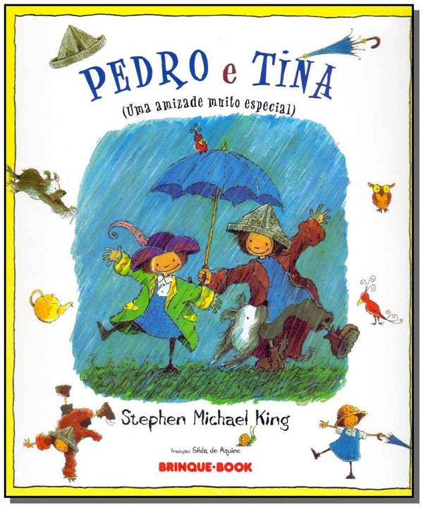 Capa do livro Pedro e Tina, de Stephen Michael King
