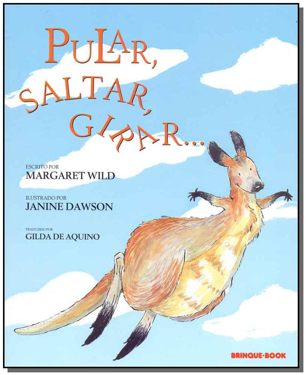 Capa do livro Pular, Saltar, Girar..., de Margaret Wild