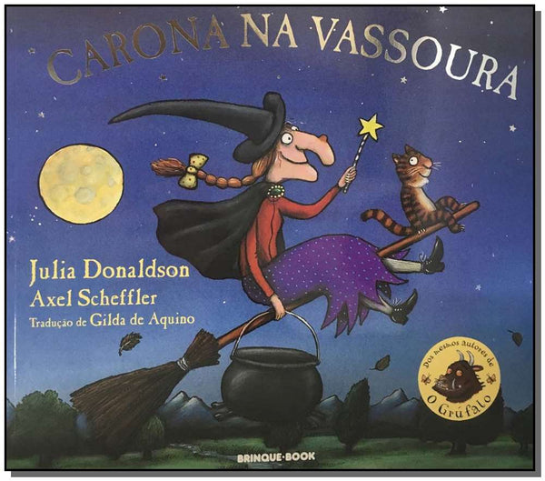 Capa do livro Carona na Vassoura, de Julia Donaldson