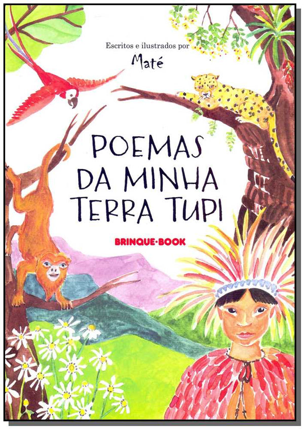Capa do livro Poemas da Minha Terra Tupi, de Mate