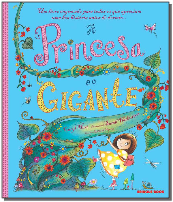 Capa do livro A Princesa e o Gigante, de Caryl Hart