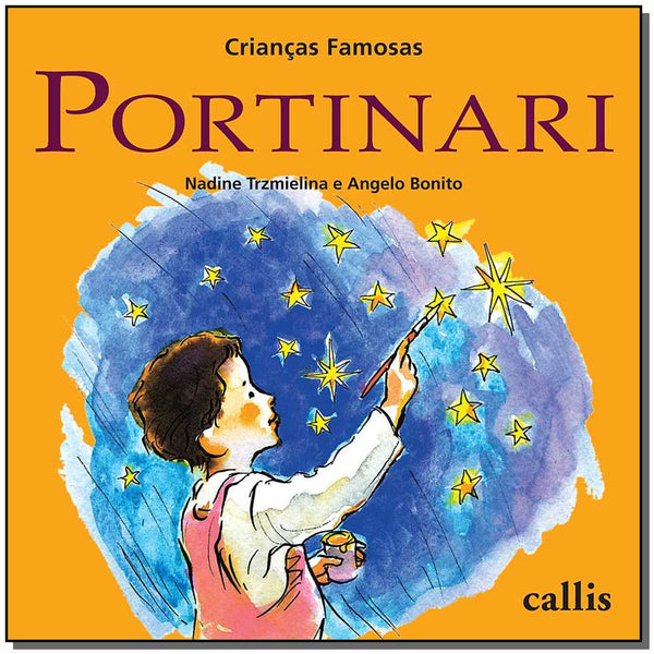 Capa do livro Portinari, de Nadine Trzmielina