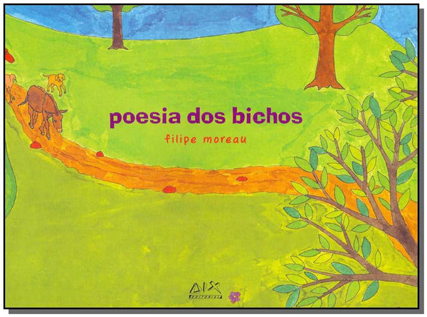 Capa do livro Poesia dos Bichos, de Filipe Moreau