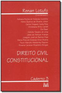 Direito Civil Constitucional - 1 Ed./2001