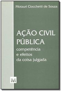 Capa do livro Ação Civil Pública - 1 Ed./2002, de Motauri Ciocchetti de Souza