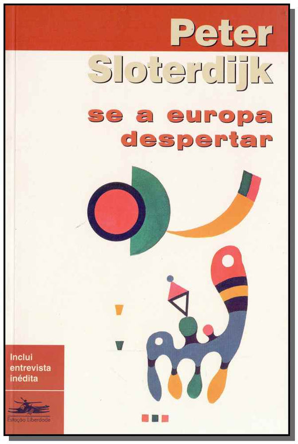 Capa do livro Se a Europa Despertar, de Peter Sloterdijk