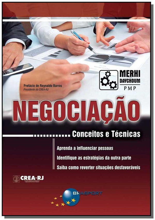 Capa do livro Negociacao: Conceitos e Tecnicas, de Merhi Daychoum