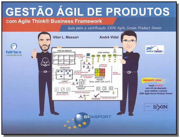 Capa do livro Gestão Ágil de Produtos, de Vitor L. Massari, Andre Vidal