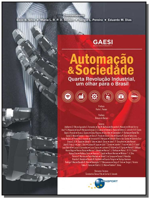 Capa do livro Automação & Sociedade, de Silva; Scoton; Dias