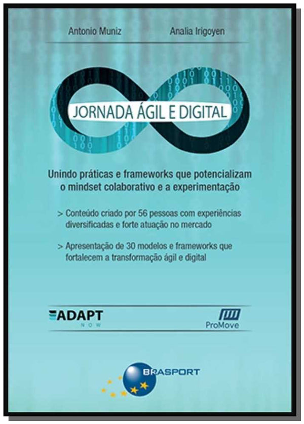Capa do livro Jornada Ágil e Digital, de Antonio Muniz, Analia Irigoyen