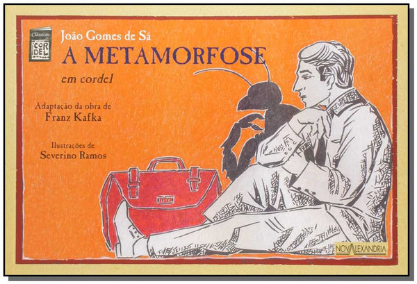 Capa do livro A Metamorfose em Cordel, de Joao Gomes de Sa