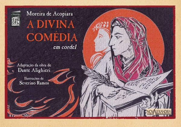 Capa do livro A Divina Comédia em Cordel, de Acopiara; Alighieri; Haurelio