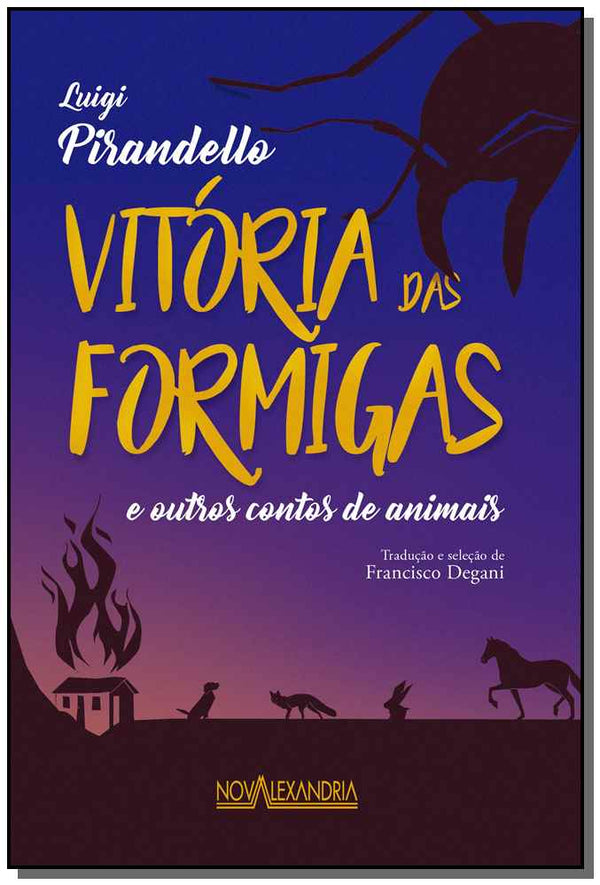 Capa do livro Vitória das Formigas e Outros Contos de Animais, a, de Luigi Pirandello