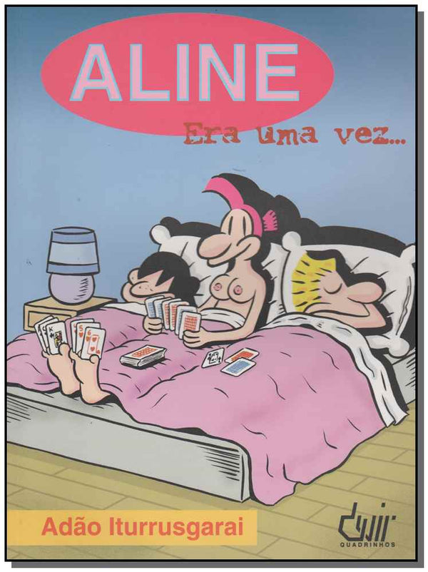 Capa do livro Aline, Era uma Vez, de Adao Iturrusgarai