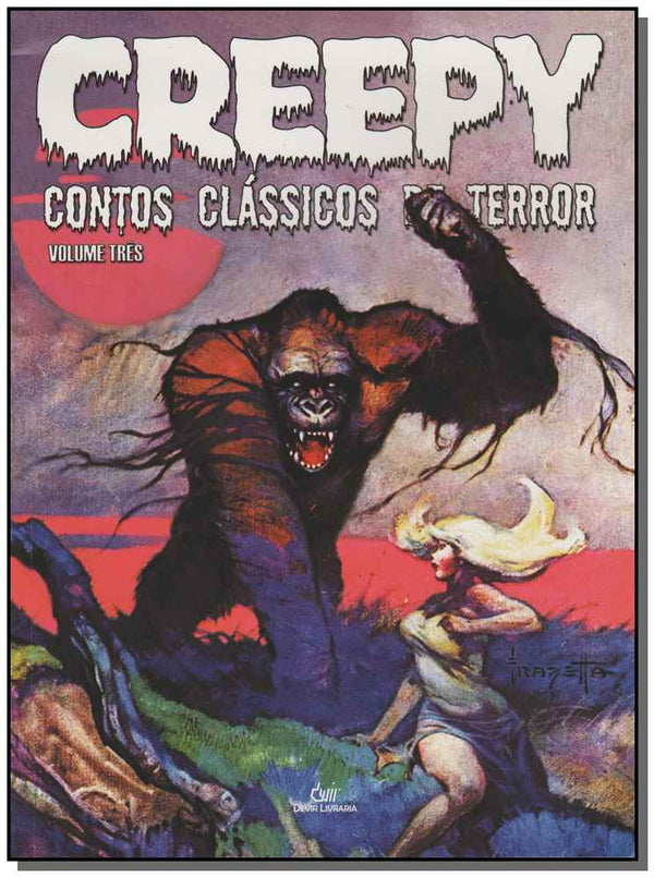 Capa do livro Creepy - Contos Clássicos do Terror: Volume 3 (Reimpressão), de Editora Devir