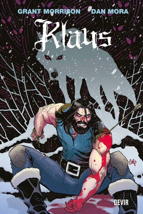 Capa do livro Klaus, de Grant Morrison