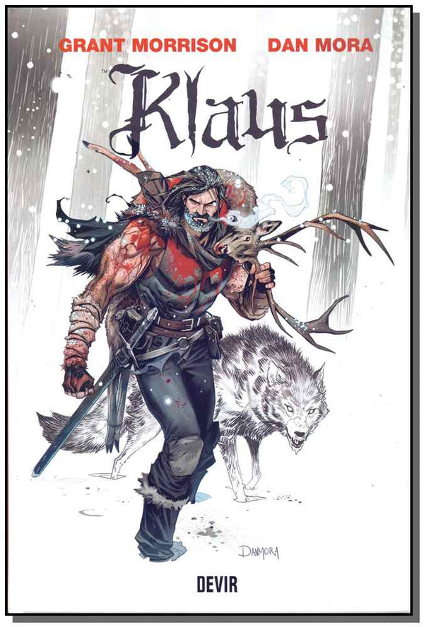 Capa do livro Klaus, de Grant Morrison