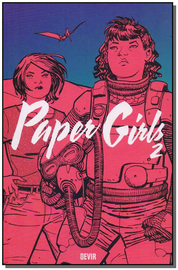 Capa do livro Paper Girls 2, de Brian K. Vaghan