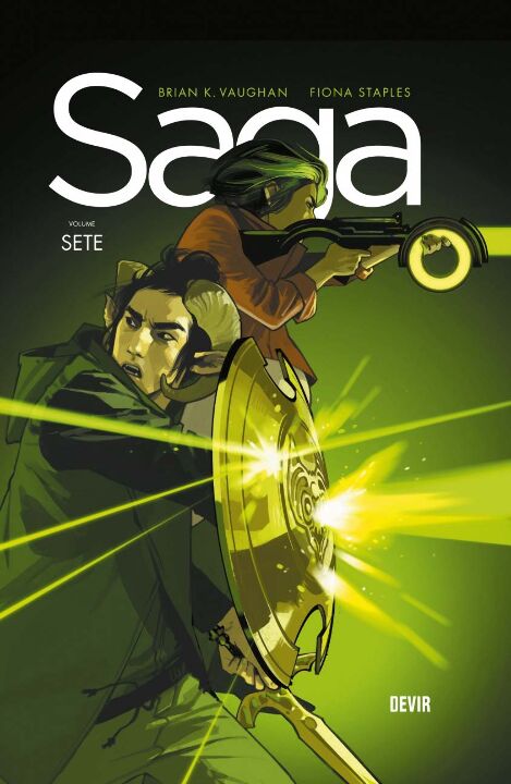 Capa do livro Saga 7, de Brian K. Vaughan