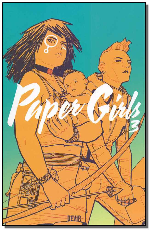 Capa do livro Paper Girls - Vol 03, de Brian K. Voughan