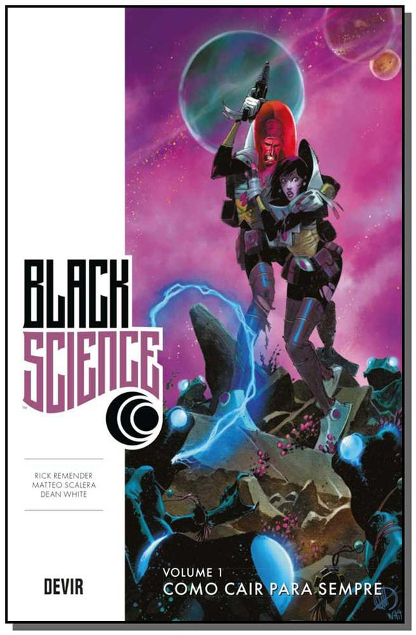 Capa do livro Black Science, de Rick Remender