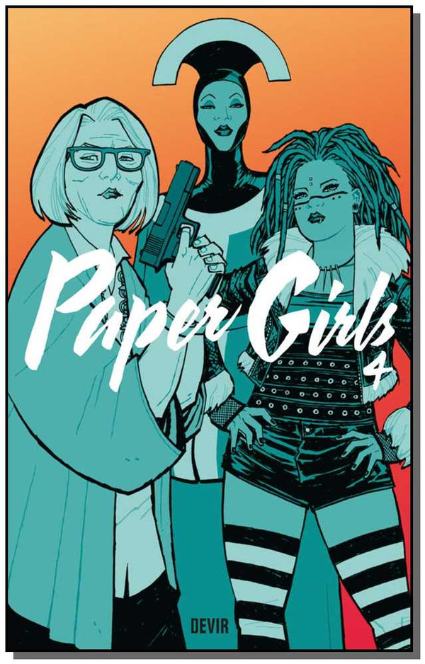 Capa do livro Paper Girls - Vol. 04, de Brian K. Vaughan