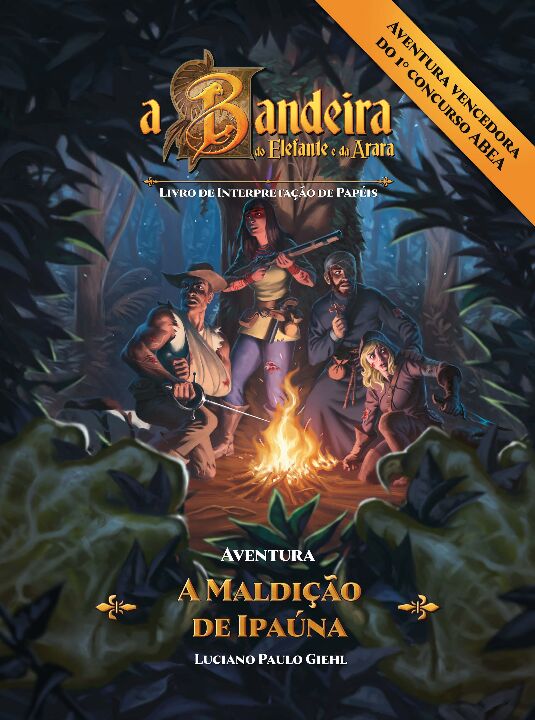Capa do livro A Bandeira do Elefante e da Arara, de Luciano Paulo Giehl