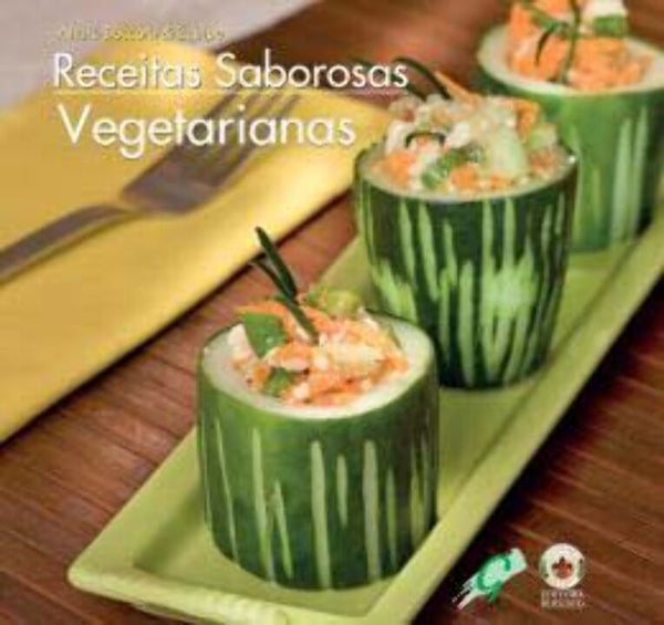Capa do livro Receitas Saborosas: Vegetarianas, de Andre Boccato