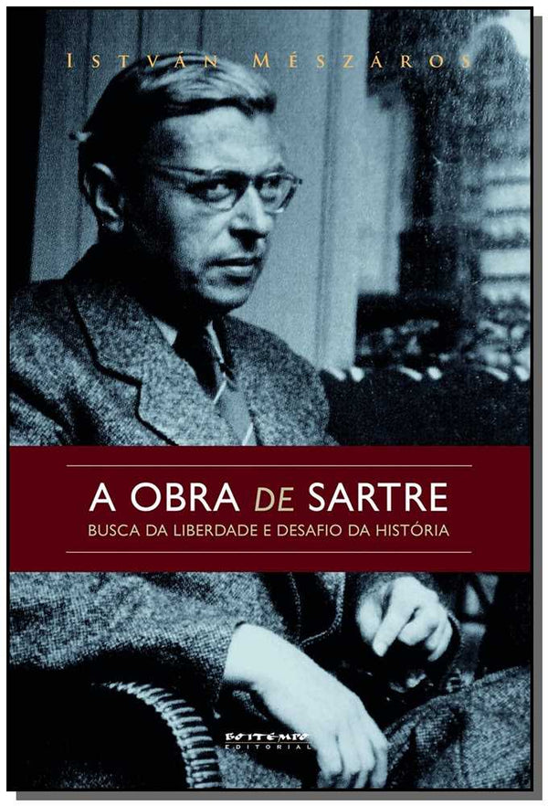 Capa do livro A Obra de Sartre, de Istvan Meszaros