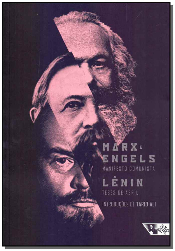 Capa do livro Manifesto Comunista e Teses de Abril, de Karl Marx