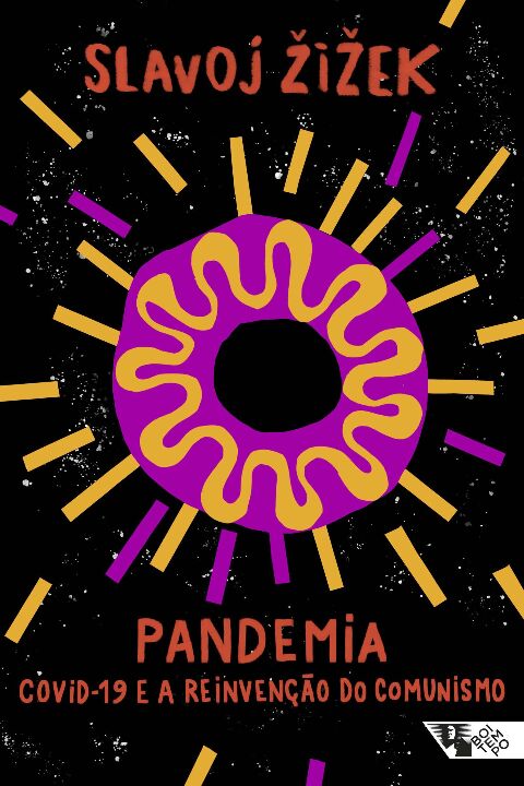 Capa do livro Pandemia: Covid-19 e a Reinvenção do Comunismo, de Slavoj Zizek