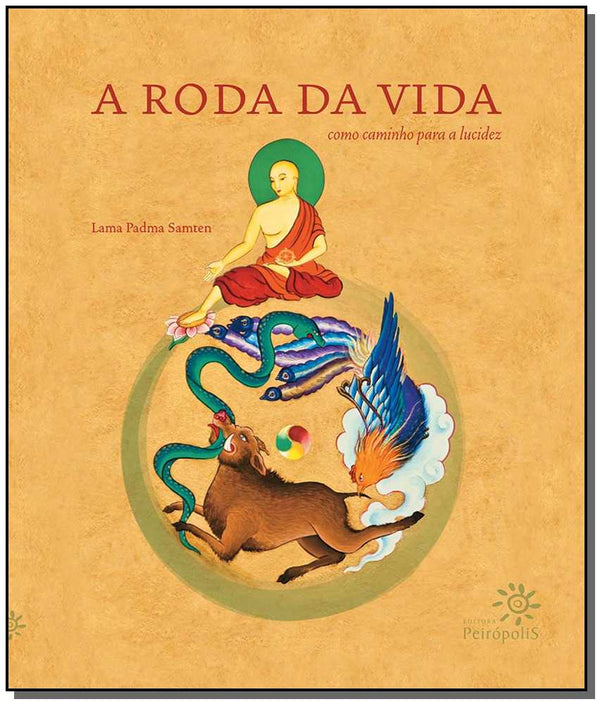 Capa do livro A Roda da Vida - Caminho para a Lucidez, de Samten; Erhardt; Cabral