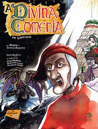 Capa do livro A Divina Comédia em Quadrinhos, de Alighieri; Bagnariol; Bagnaraiol