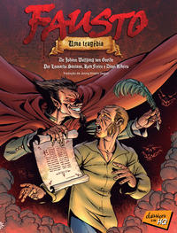 Capa do livro Fausto em Quadrinhos, de Johann Wolfgang Goethe