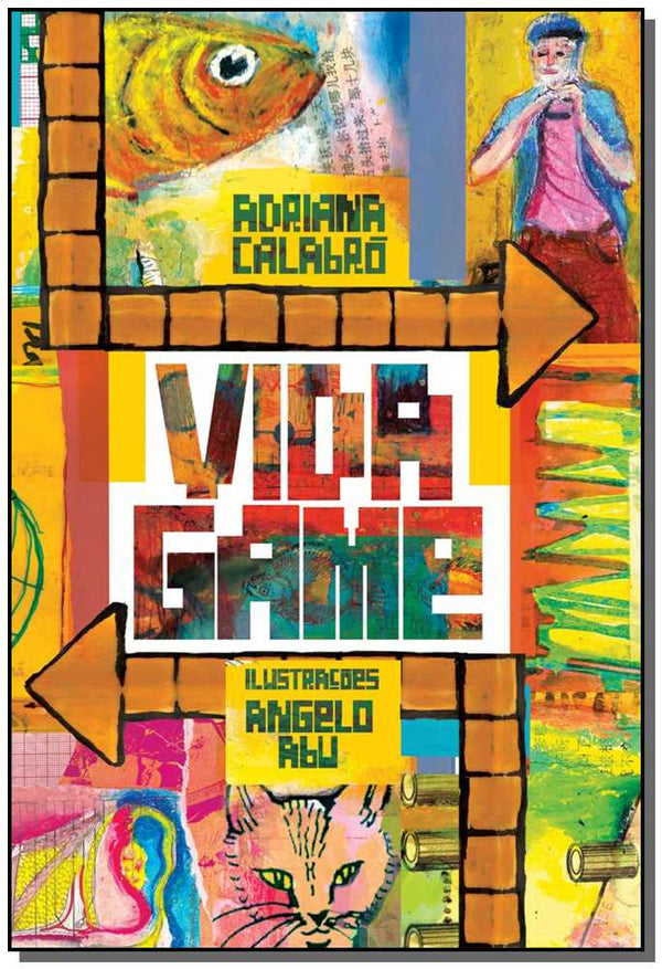 Capa do livro Vida Game, de Adriana Calabro