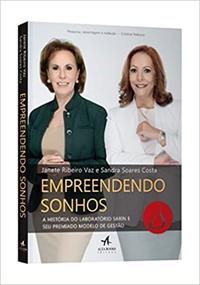 Capa do livro Empreendendo Sonhos, de Janete Vaz, Sandra Costa