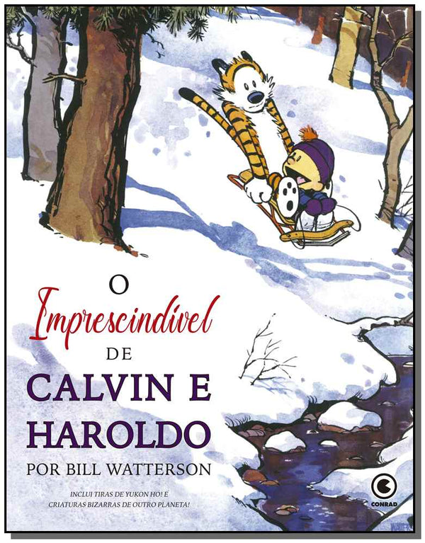 Capa do livro Imprescindível de Calvin e Haroldo, o, de Bill Watterson