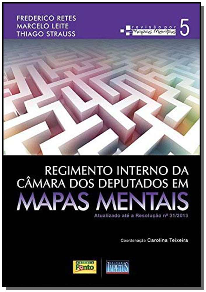 Regimento Interno da Câmara dos Deputados em Mapas Mentais - 1ª Edição