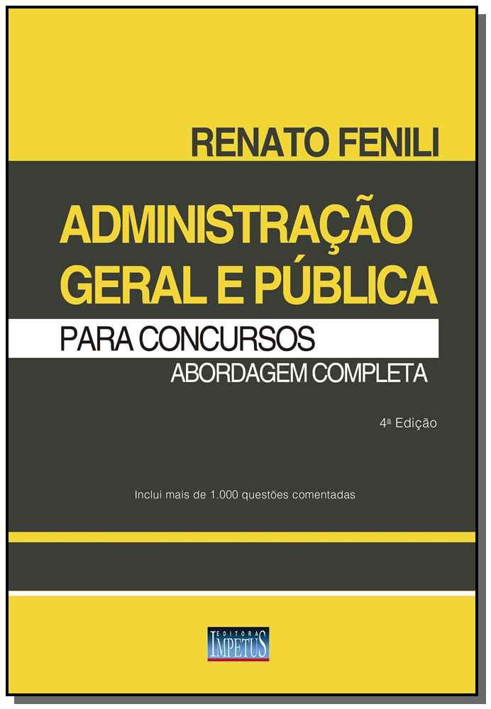 Administração Geral e Pública para Concursos - Abordagem Completa