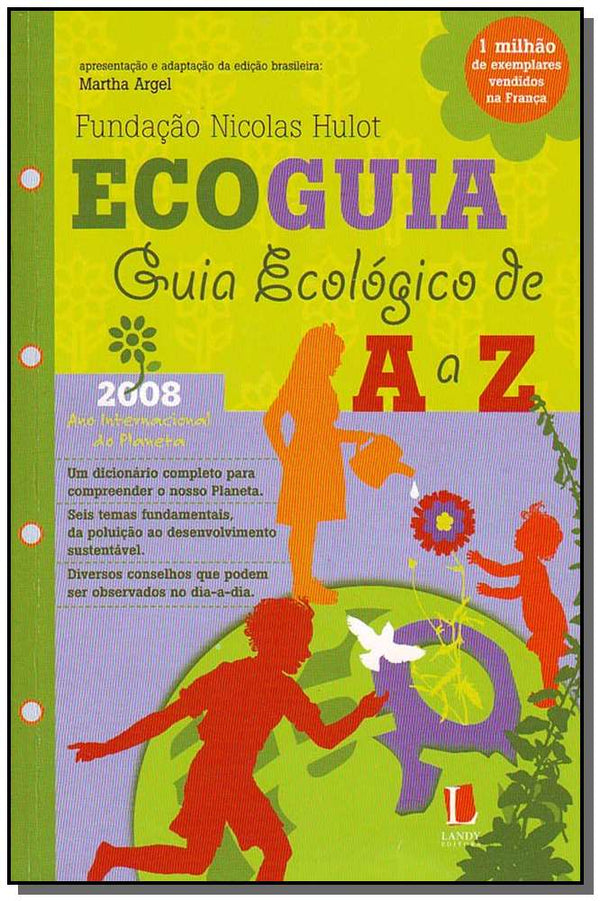 Capa do livro Ecoguia (Guia Ecologico de a a Z), de Martha Argel