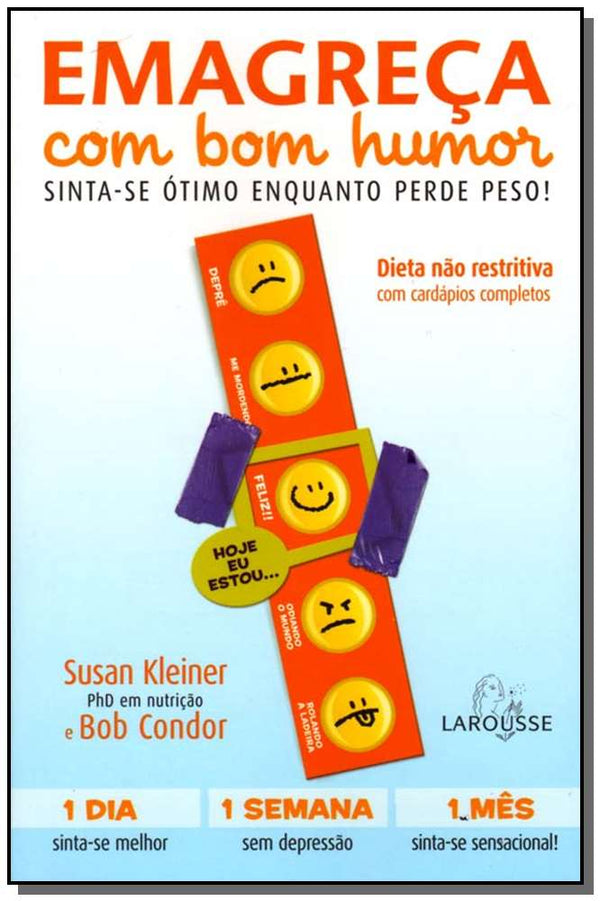 Capa do livro Emagreca com Bom Humor, de Susan Kleiner