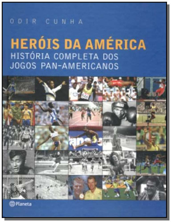 Capa do livro Heróis da América, de Odir Cunha