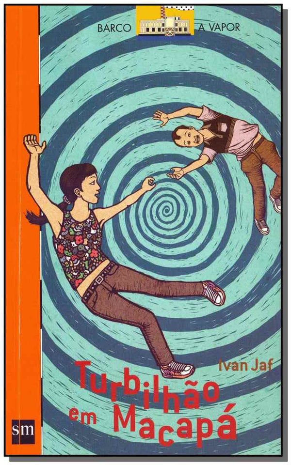 Capa do livro Turbilhão em Macapá, de Ivan Jaf
