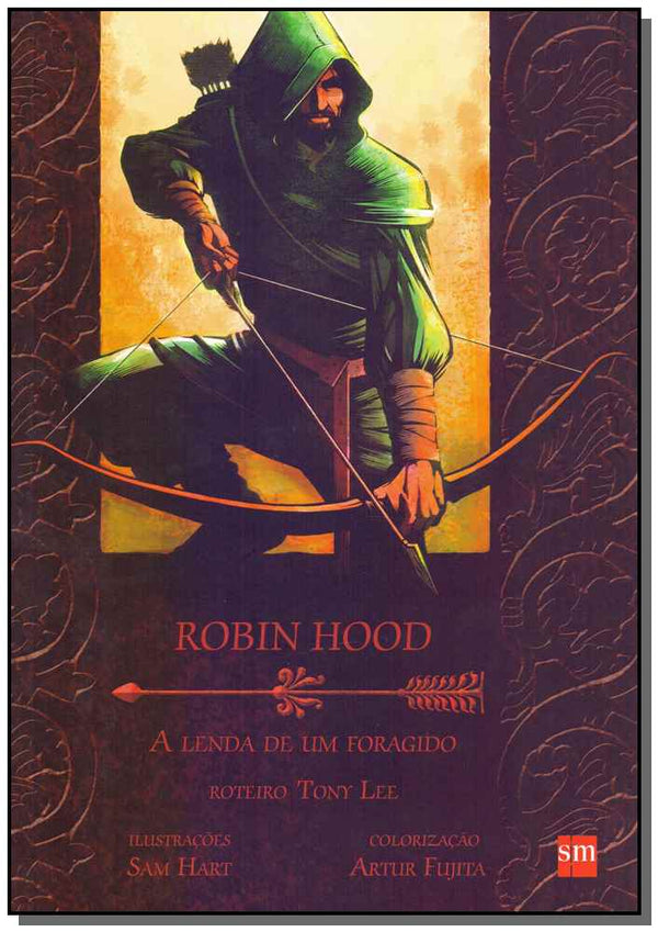 Capa do livro Robin Hood, de Lee Tony