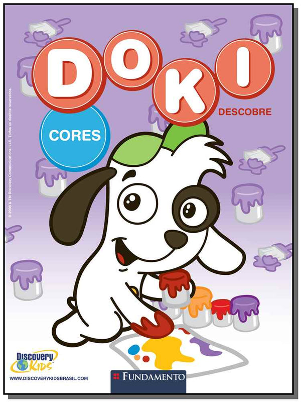 Capa do livro Doki - Cores, de Leticia Franca